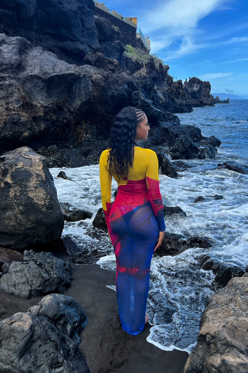 Cliff top yellow multi