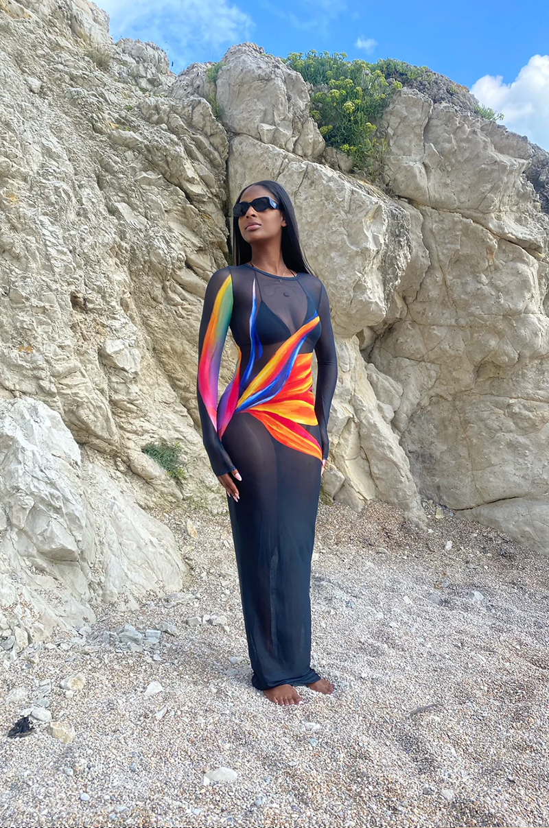 トップス TODAYFUL LIFE's Mesh Slit Dress TODAYFUL（トゥデイフル）の「TODAYFUL(トゥデイフル) 